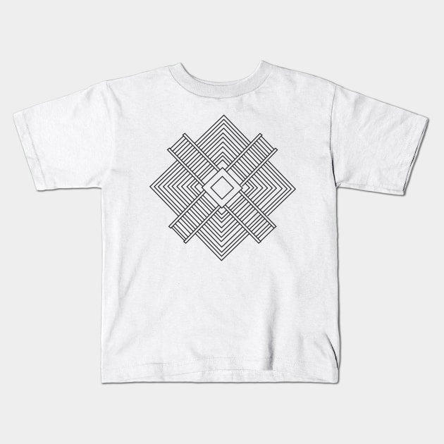Pirámide Kids T-Shirt by Digilogos